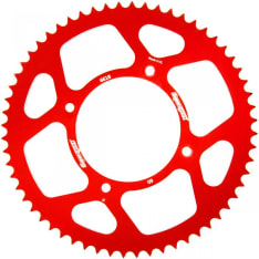 Supersprox Beta RR 05- 60 teeth (420), Ø100mm rear sprocket, red