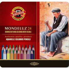KOH Mondeluz 24 watercolor pencil assortment