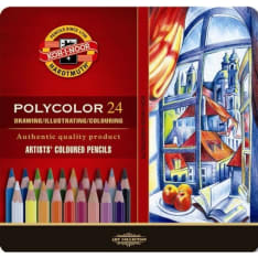 KOH Polycolor 24 värikynälajitelma