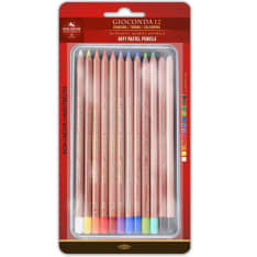 KOH Gioconda 12 kpl pastellikynät metallirasiassa