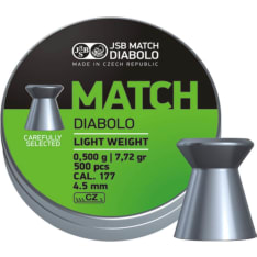 JSB Match Pistol 4,5mm 0,475g ilma-ase luoti