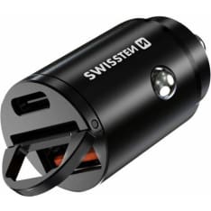 Swissten Nano autolaturi USB-C 30W