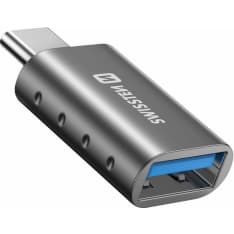 Swissten USB-C (U) / USB-A (N) OTG-sovitin