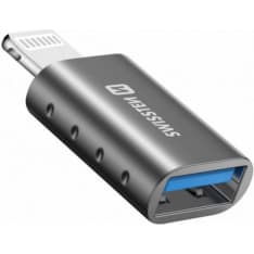 Swissten Lightning (U) / USB-A (N) OTG-sovitin