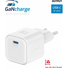 Swissten GaN USB-C 35W laturi