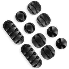 Swisste 10-piece cable management set