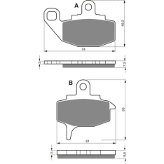 Goldfren jarrupalat 035 Ceramic Carbon AD