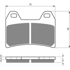 Goldfren jarrupalat 141 Ceramic carbon AD