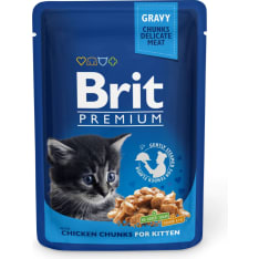 Brit Premium Cat kana kastikkeessa pennuille 100 g