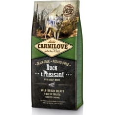 Carnilove Duck-Pheasant for Adult 12 kg koiran täysravinto
