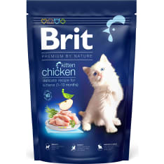 Brit Premium by Nature Cat 1,5 kg Kanaa kissanpennuille