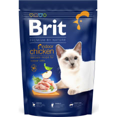 Brit Premium by Nature Cat 1,5kg Kanaa aikuisille sisäkissoille