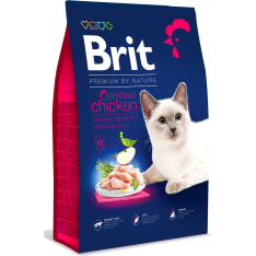 Brit Premium by Nature Cat 8kg Chicken for sterilized cats