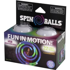 Spinballs Glow.0 LED poi pallot