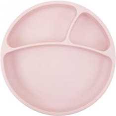 Minikoioi Portions pink silikoni lautanen