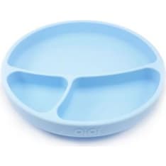 Minikoioi Portions sininen silikoni lautanen