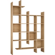 Chic Home Collection Manta vaaleanruskea kirjahylly