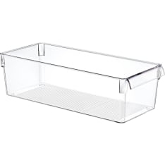 Emhouse long storage drawer for refrigerator, midi