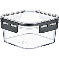 Emhouse 900 ml storage jar, square