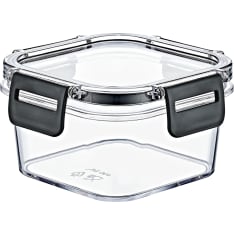 Emhouse 400 ml storage jar, square