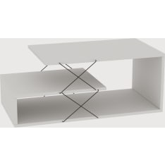 Chic Home Collection Anne valkoinen/musta sohvapöytä