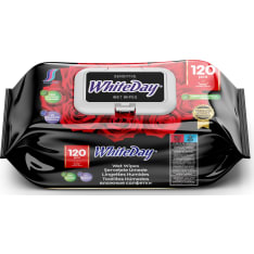 Whiteday Rose 120 kpl kosteuspyyhkeet