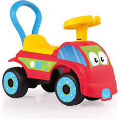 Dolu hymyilevä potkuauto