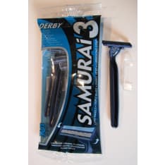 Derby 5 pcs 3-edged razor