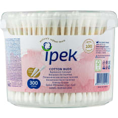 Ipek 300 kpl vanupuikot pyöreä rasia