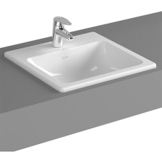 Vitra S20K 50 cm  valkoinen upotettava pesuallas