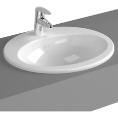 Vitra S20 53 cm  valkoinen upotettava pesuallas