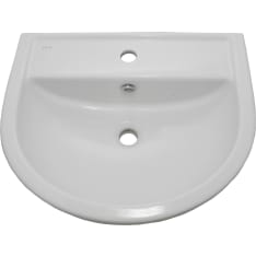 Vitra S10 55 cm, valkoinen pesuallas