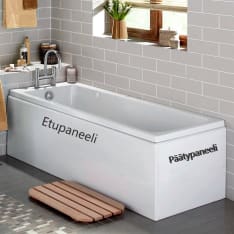 VitrA Optimum 160 x 70 cm white Bathtub front panel