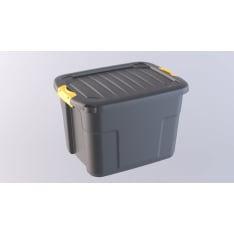 Mano storage box 42 l with lid
