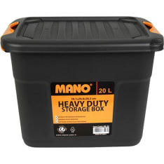 Mano black 20 L storage box