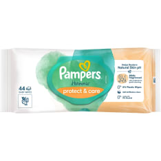 Pampers Harmonie Protect & Care 44kpl puhdistuspyyhe