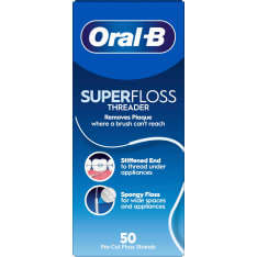 Oral-B Super Floss Threader 50 kpl hammaslanka