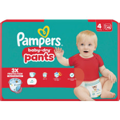 Pampers Baby Dry Pants S4 9-15kg 42kpl housuvaippa