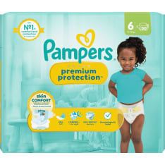 Pampers Premium Protection S6 13-18 kg 30kpl teippivaippa