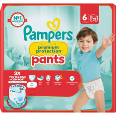 Pampers Premium Protection Pants S6 13-19kg 27pcs pants diaper