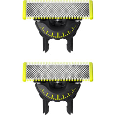 Philips QP420/50 OneBlade Replacement blade, 2 pcs, black/green