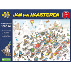 Jumbo Jan Van Haasteren It's All Going Downhill 1000p palapeli