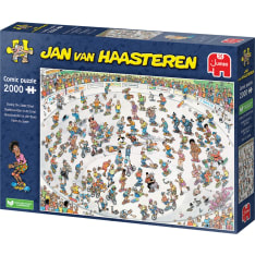 Jumbo Jan Van Haasteren Riding the Skatebowl 2000p palapeli