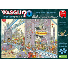 Jumbo Wasgij Retro Mystery 8 The Final Hurtle! 1000pcs puzzle