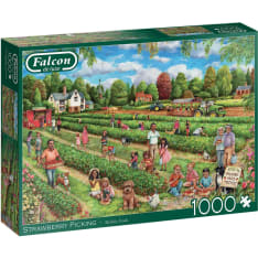 Jumbo Falcon Strawberry Picking 1000p palapeli