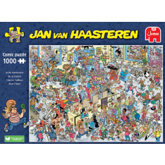 Jumbo Jan van Haasteren at the Hairdressers 1000p palapeli