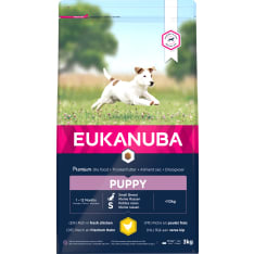 Eukanuba Dog Puppy Small 3 kg koiranpennun kuivaruoka