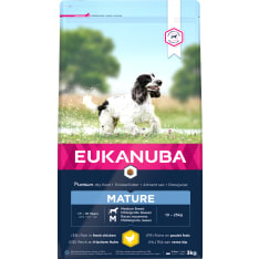 Eukanuba Dog Mature Medium 3 kg koiran kuivaruoka
