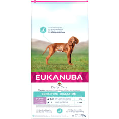 Eukanuba Dog Daily Care Puppy Sensitive Digestion 12 kg koiranpennun kuivaruoka