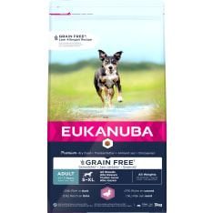 Eukanuba Dog Grain Free Adult Duck 3 kg koiran kuivaruoka